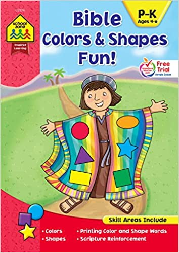 Bible Colors & Shapes Fun by Linda Standke