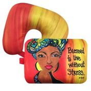 Blessed to Live Without Stress Inspired Neck/Lumbar Pillow