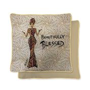 "Beautifully Blessed" Pillow Cover