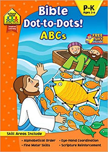 Bible Dot to Dots ABCs by Linda Standke