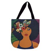 Believe Blossom and Become Woven Tote Bag