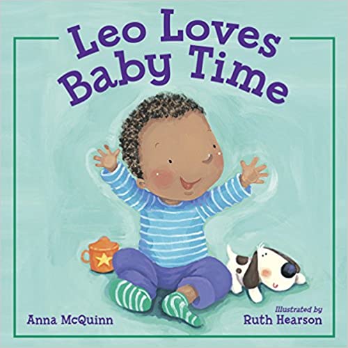 Leo Loves Baby Time (HC) by Anna McQuinn